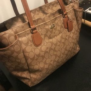 Coach diaper bag
